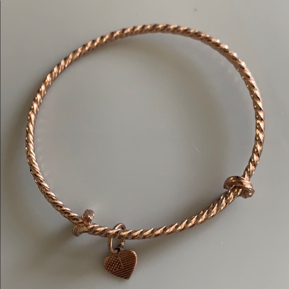 Alex and Ani rose gold bracelet